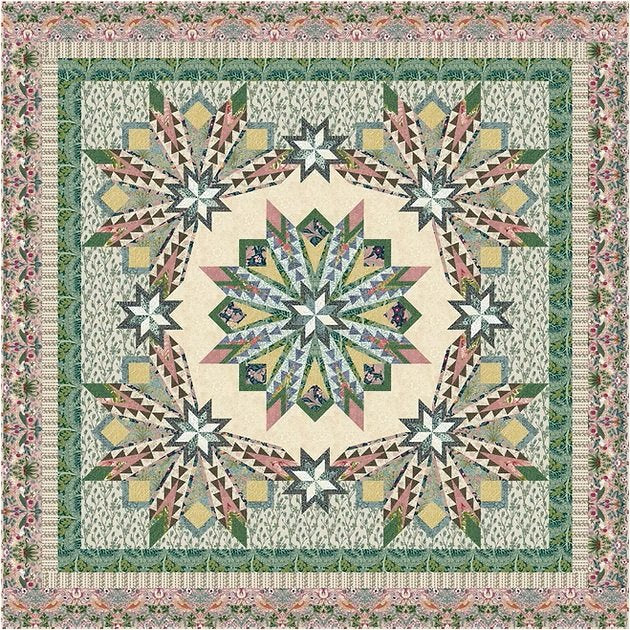 Garden Dance Quilt Pattern and Templates