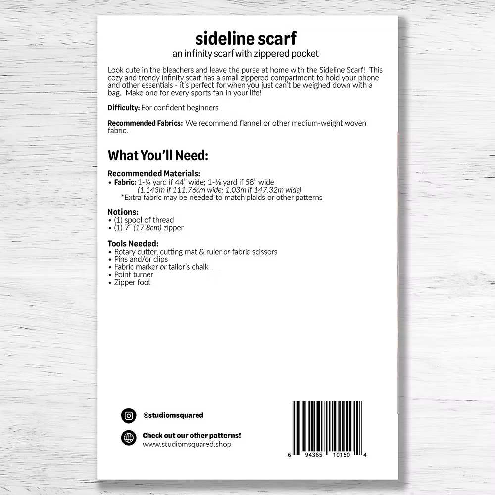 Studio M Squared - Sideline Scarf