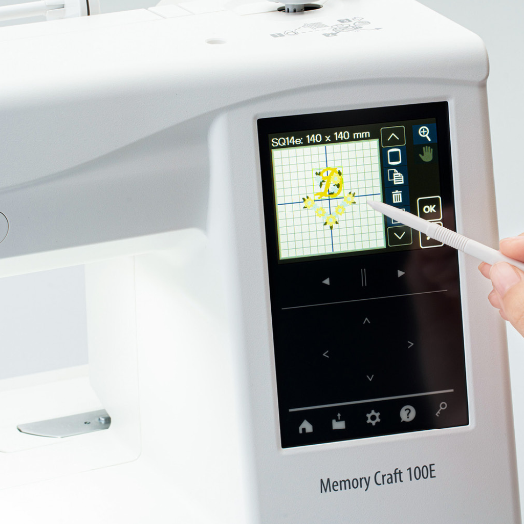 Janome Memory Craft 100E Embroidery Machine