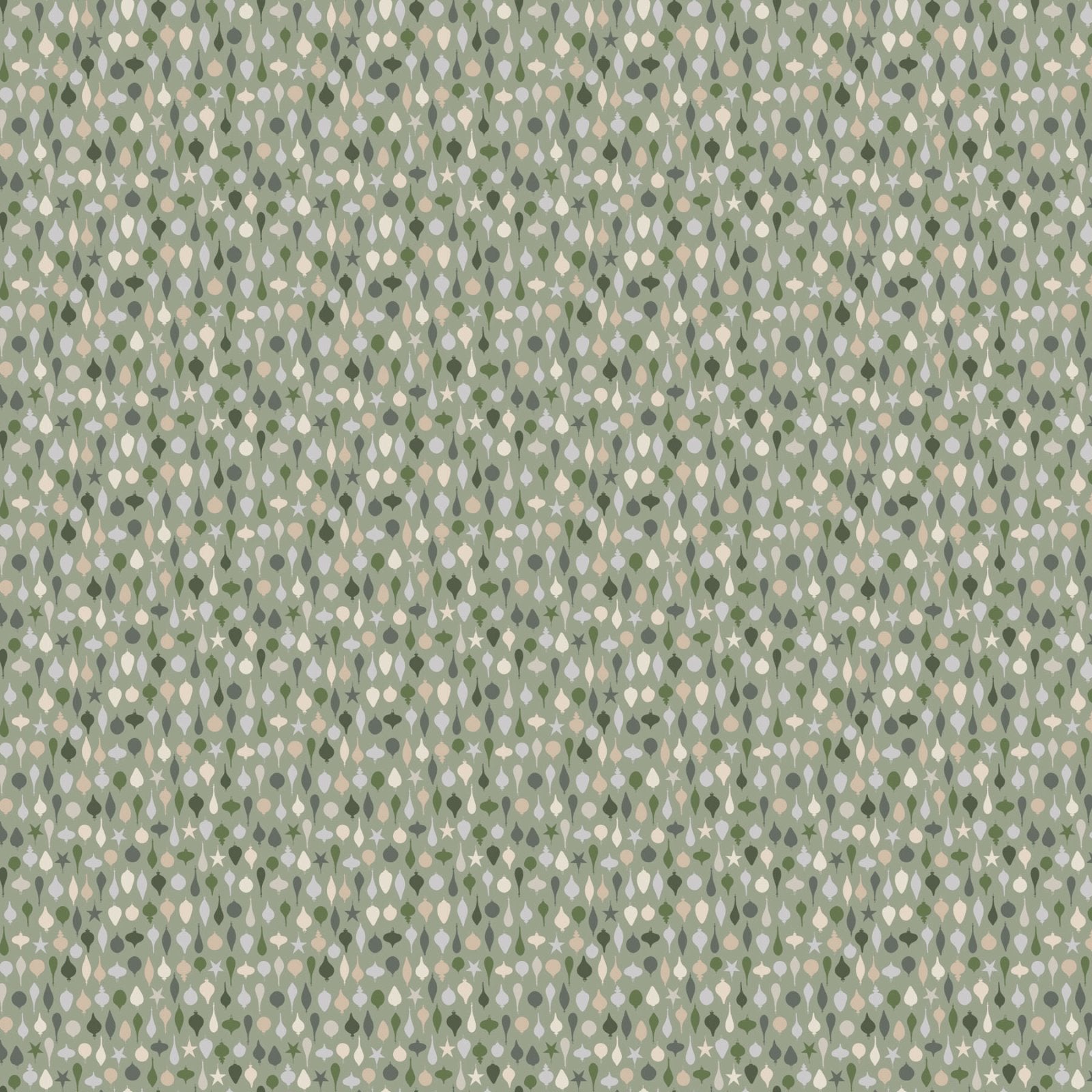 Snowfall - Baubles - Sage