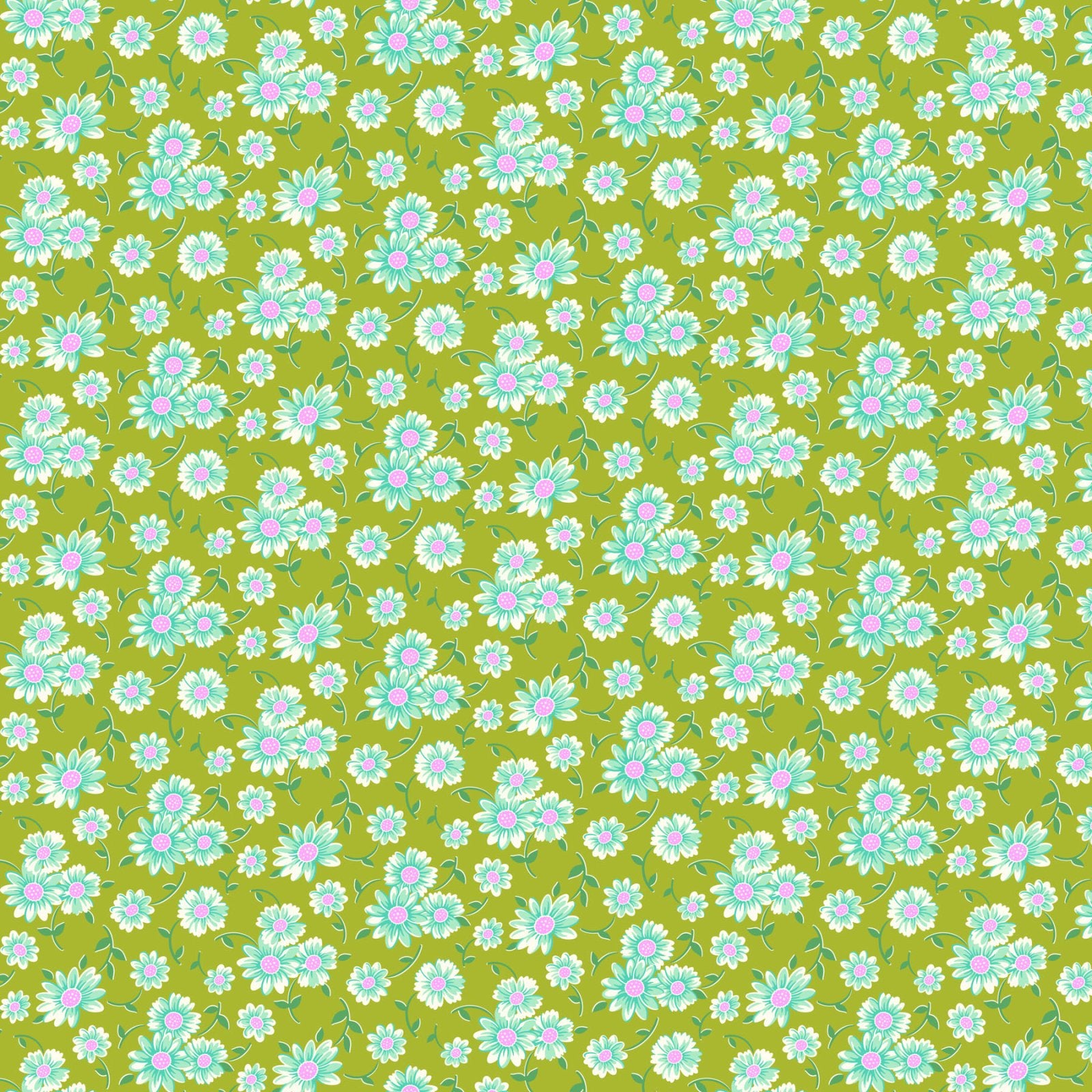 Full Bloom - Daisy - Chartreuse