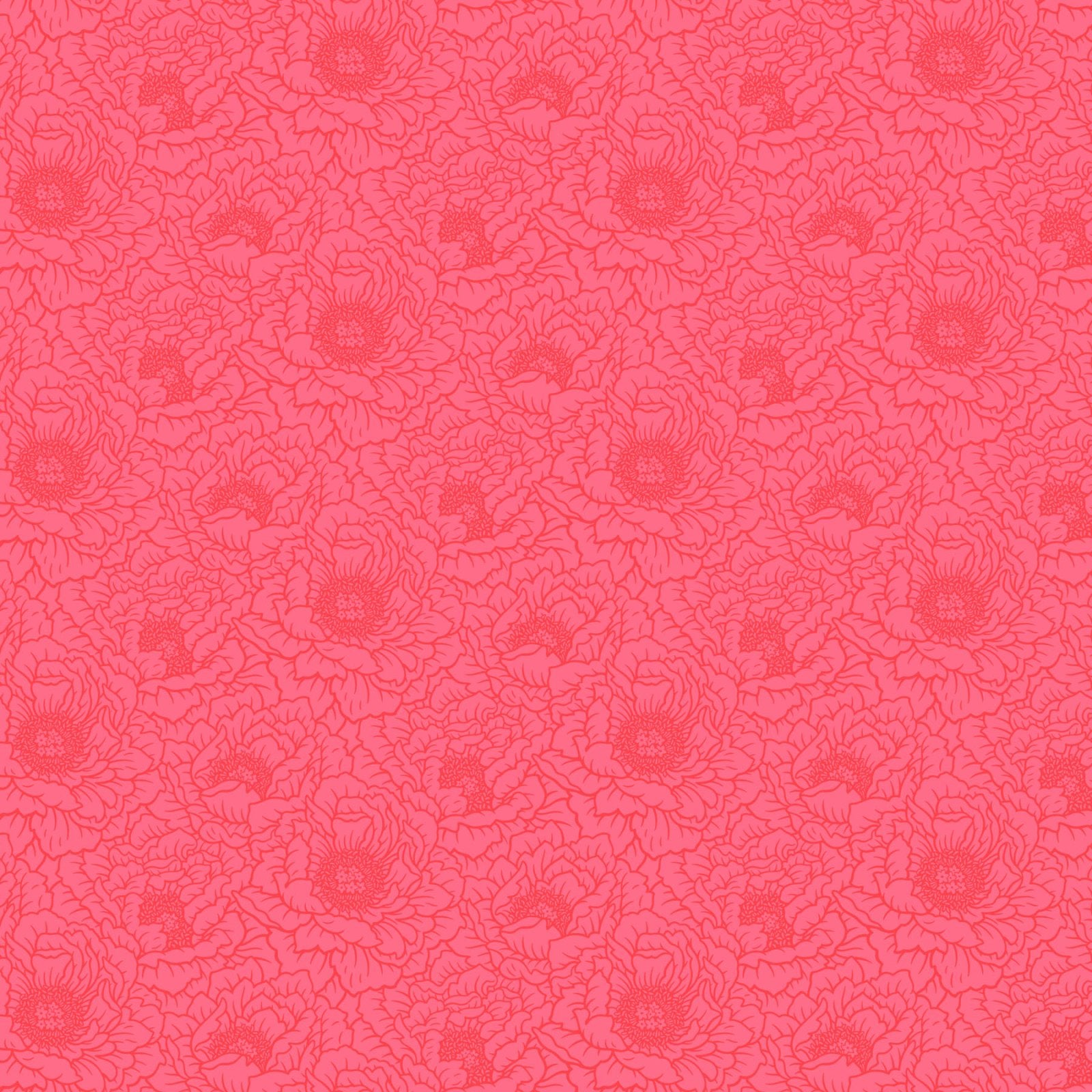 Full Bloom - Peony - Coral