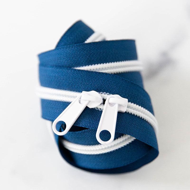 30" #5 Zipper - Navy