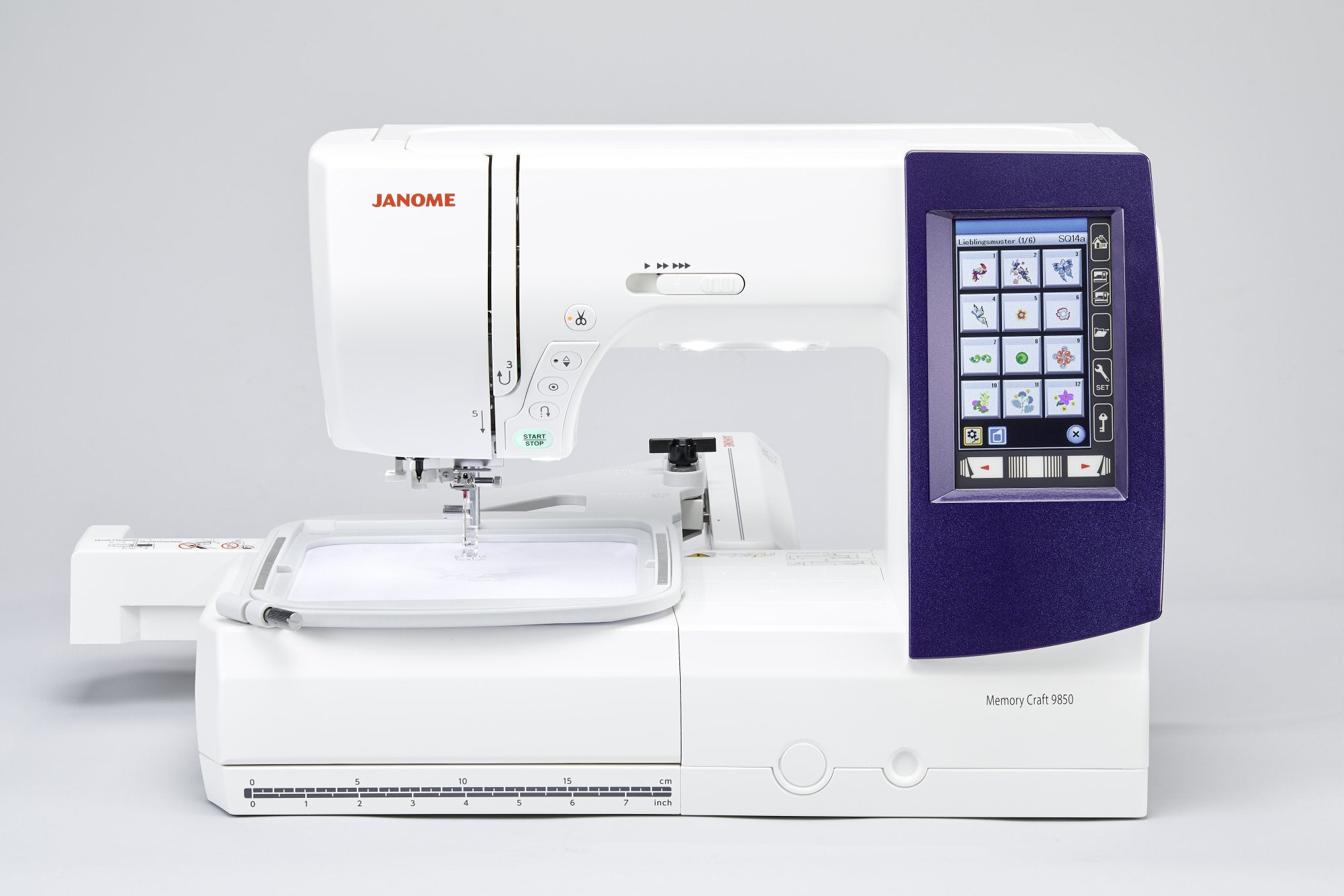 Janome Memory Craft 9850 Sewing and Embroidery Machine