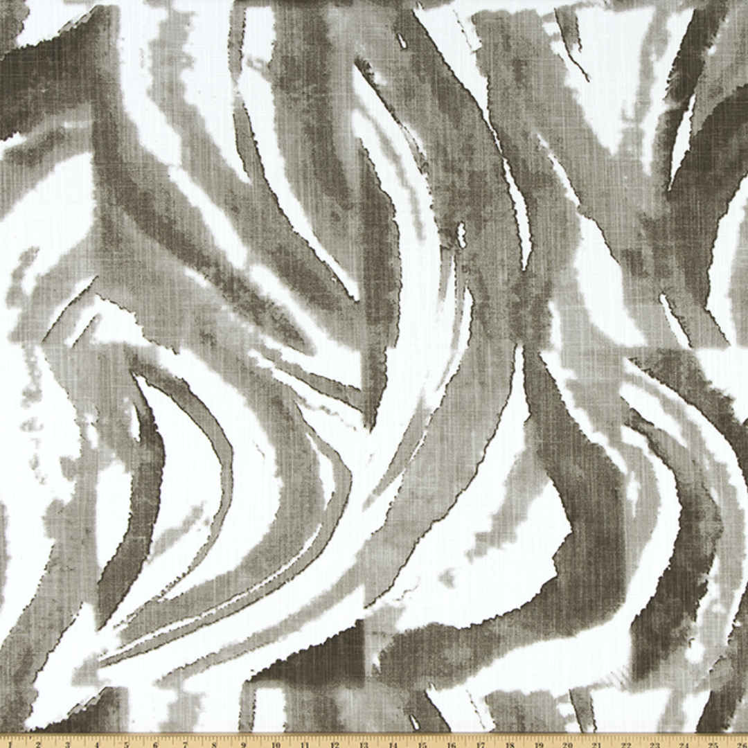 Upholstery Luxe Canvas - Arno - Jet