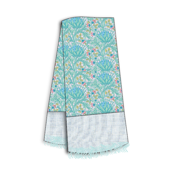 Project Kit: Fringed Tea Towel