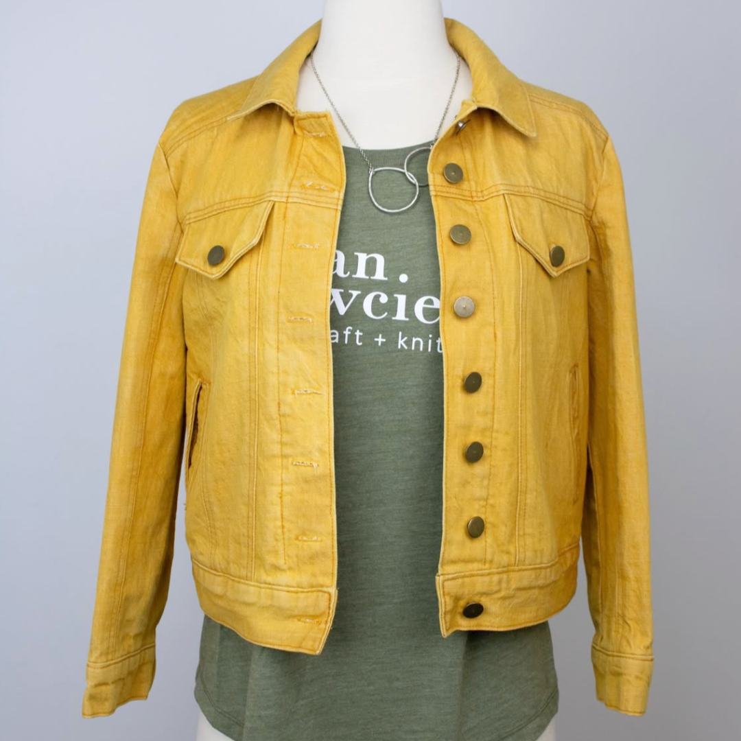 sew your own jean jacket - weekend