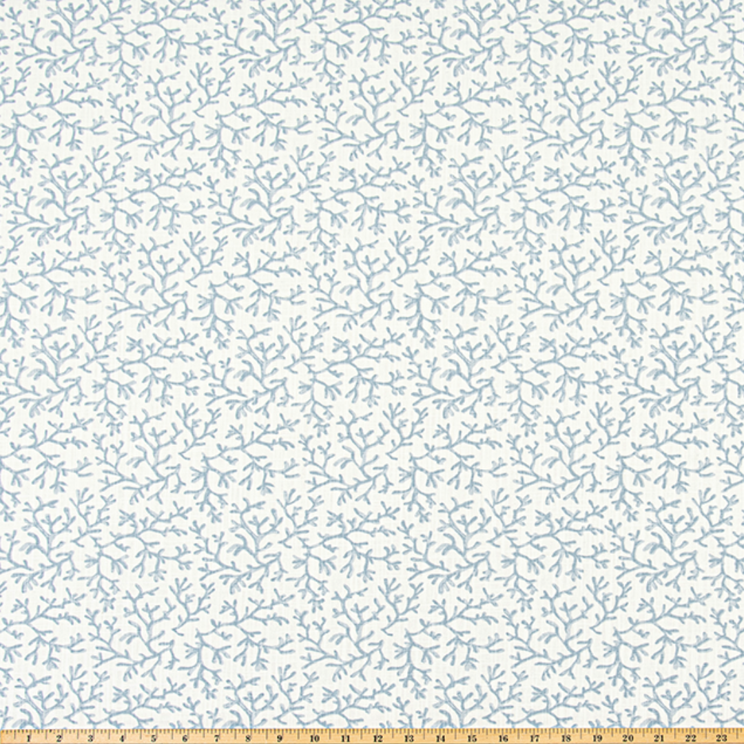 Upholstery Slub Canvas - Barrier Reef - Mist
