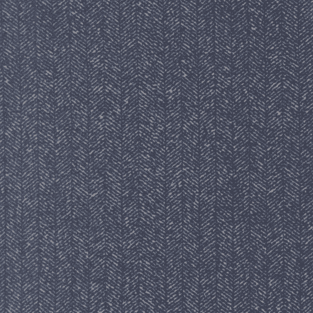 Gatherings Flannel - Herringbone - Navy