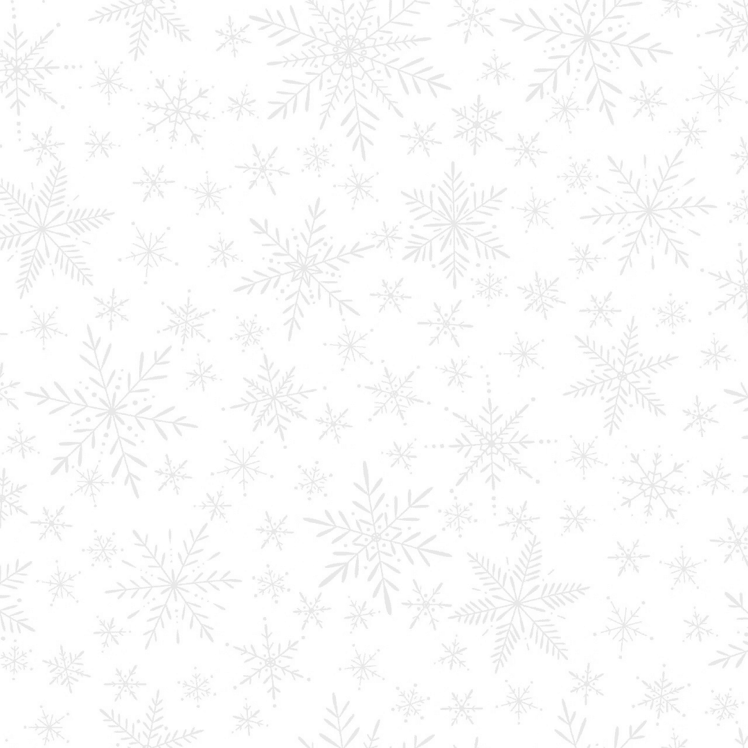 Solitaire - Snowflakes - Soft White