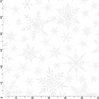 Solitaire - Snowflakes - Soft White