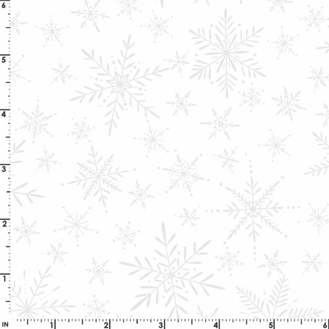 Solitaire - Snowflakes - Soft White