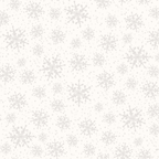Solitaire - Delicate Snowflakes - Soft White