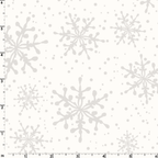 Solitaire - Delicate Snowflakes - Soft White