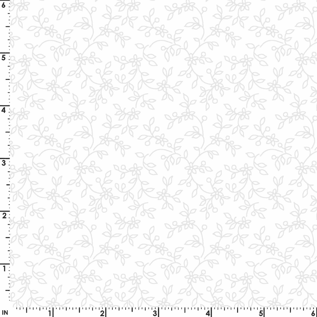 Solitaire - Lacy Vines - Ultra White