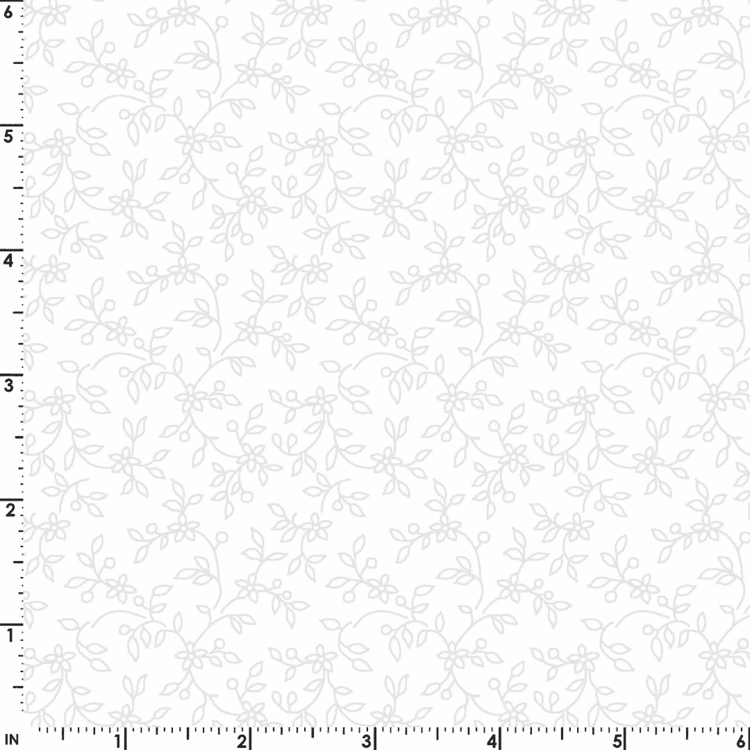 Solitaire - Lacy Vines - Ultra White