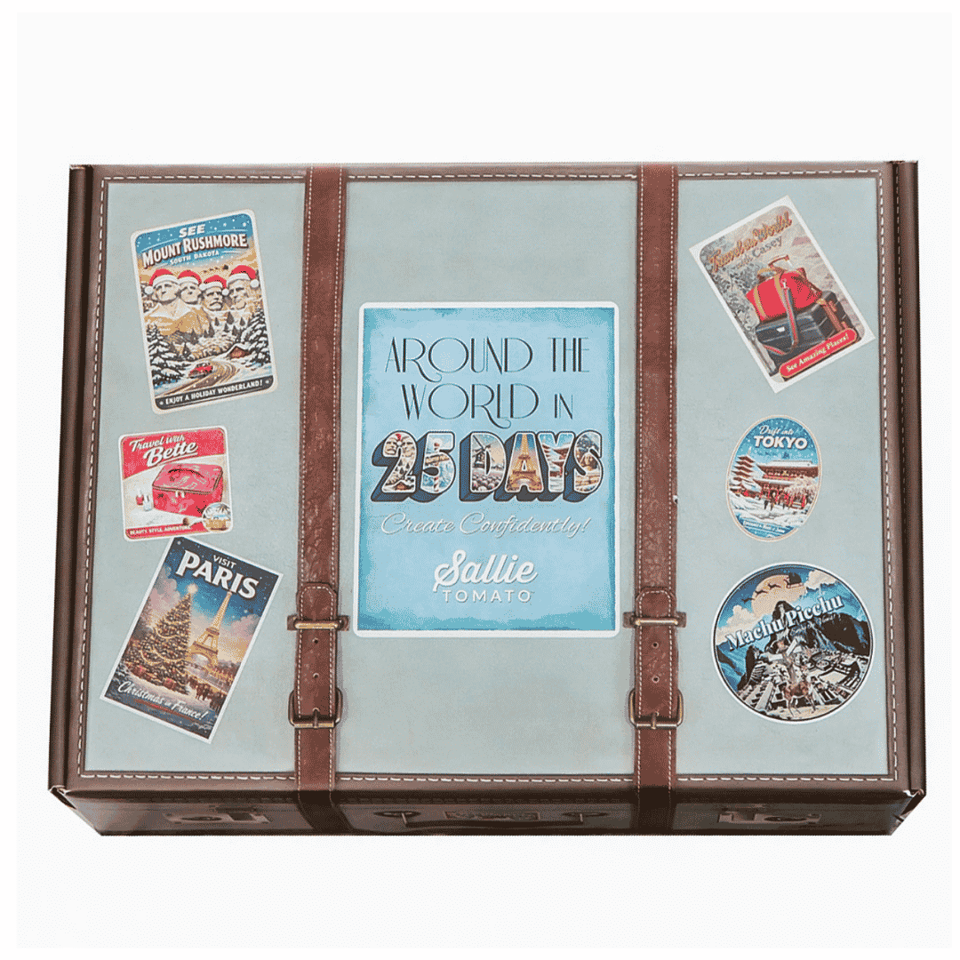 Sallie Tomato Advent Box - Around the World in 25 Days