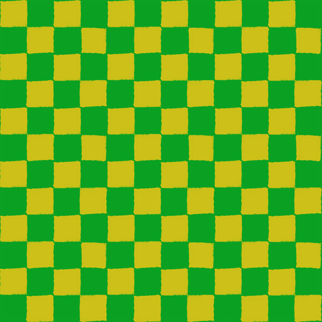 1-800-Calico - Block Print Checks - Verdant