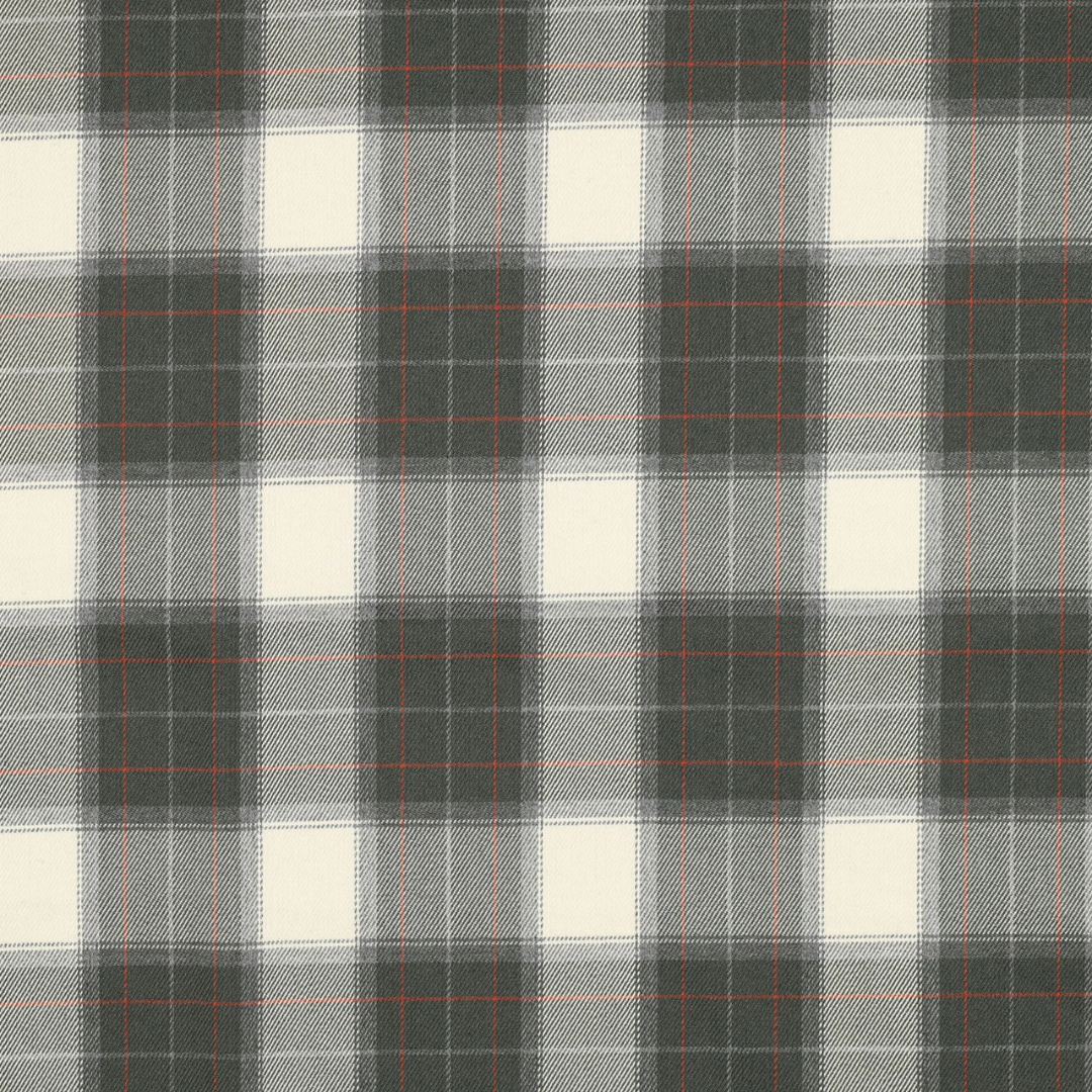 Tartan Check Flannel - Pickle/Ecru