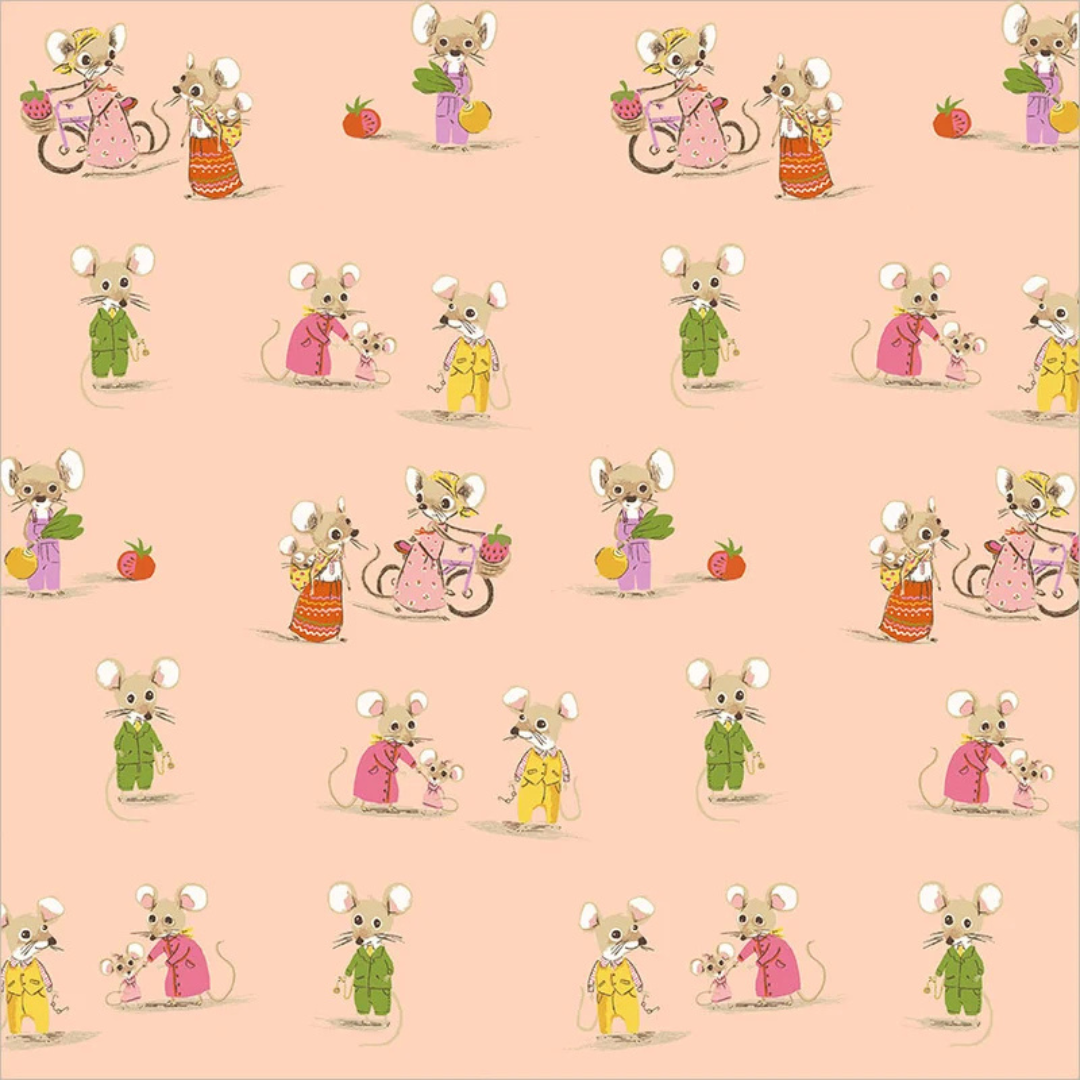 Heather Ross Favorites - Country Mouse / City Mouse