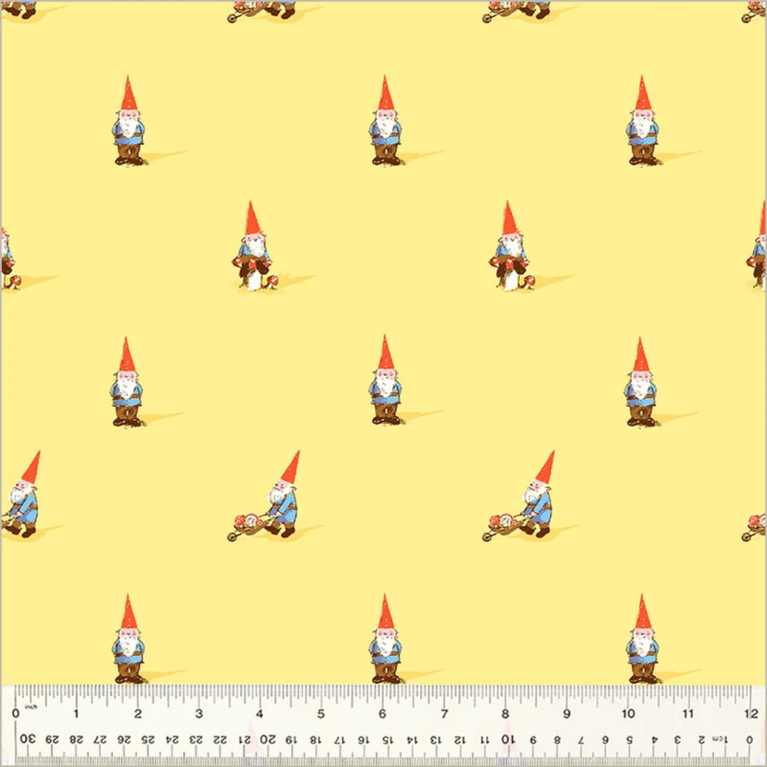 Heather Ross Favorites - Gnomes - Yellow