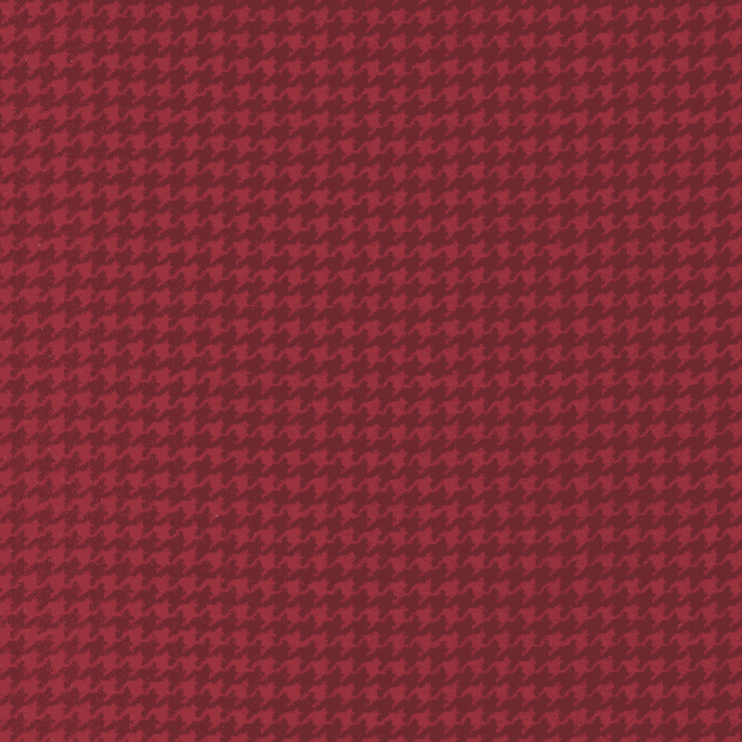 Gatherings Flannel - Houndstooth - Brick