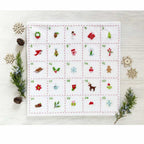 Advent Calendar Embroidery Project Panel