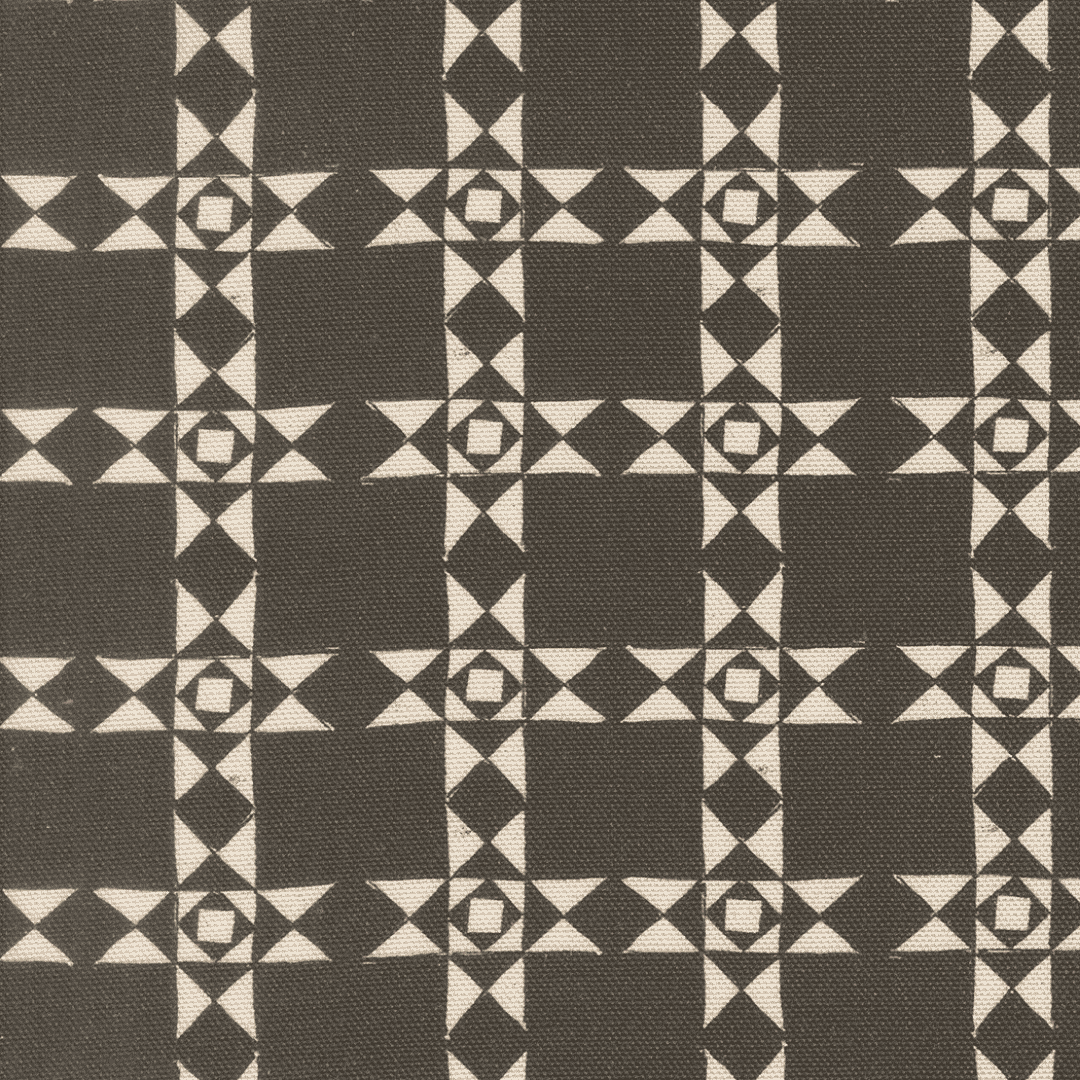 Imprint Canvas - Quilty Stars - Iron