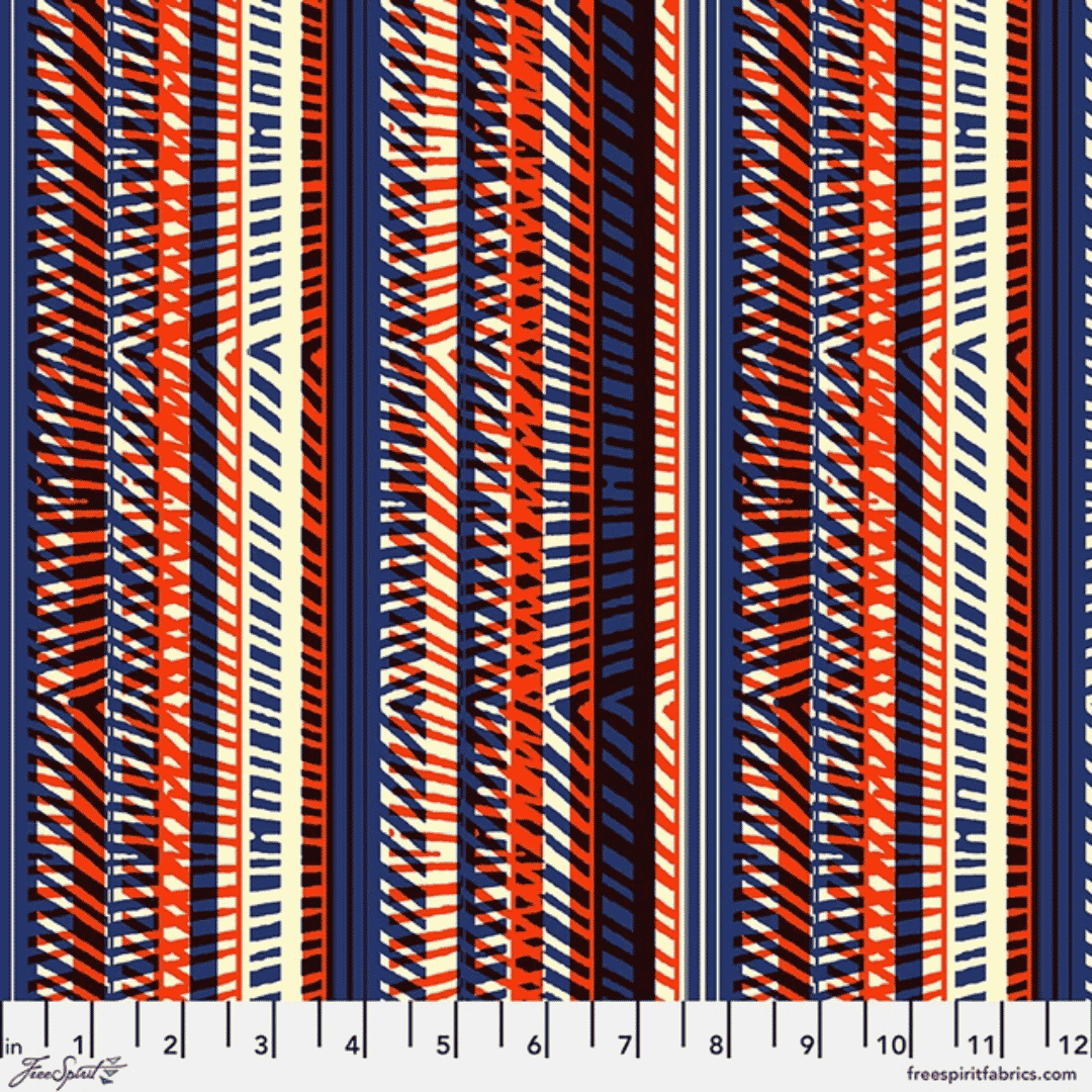 Echoes in Color - Market Stripes - Sunset