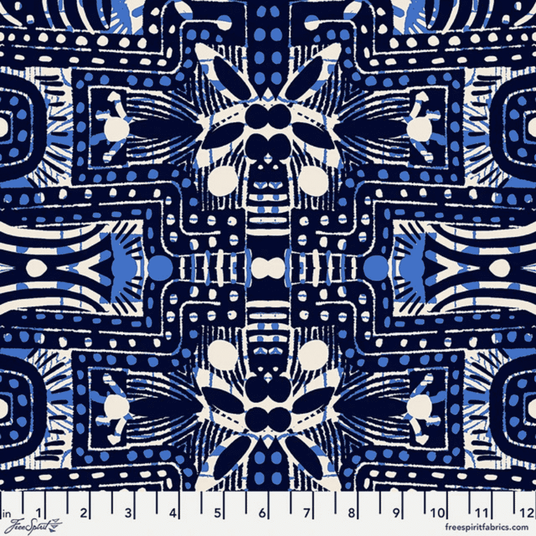 Echoes in Color - Indigo Labyrinth - Midnight