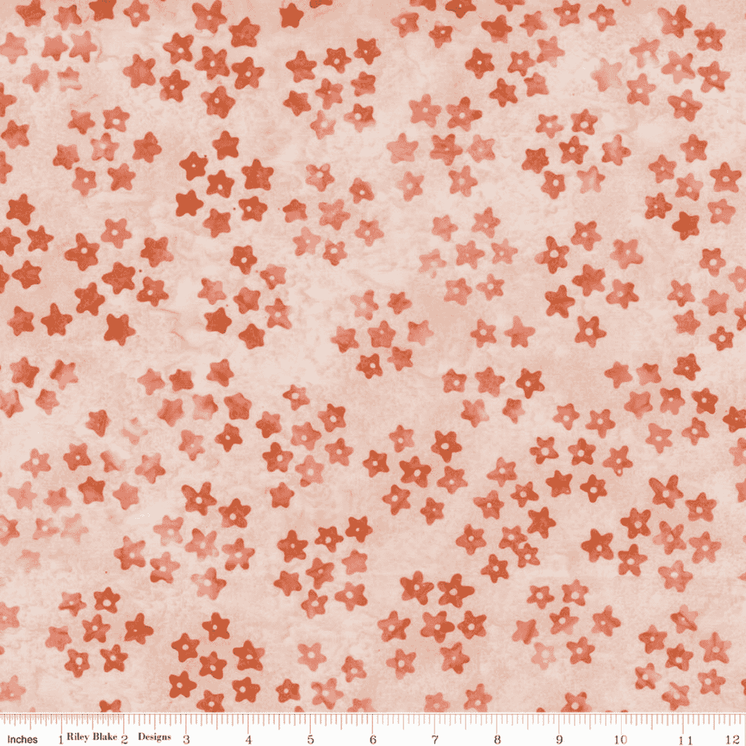 Boho Batiks - Stars - Antique Lace