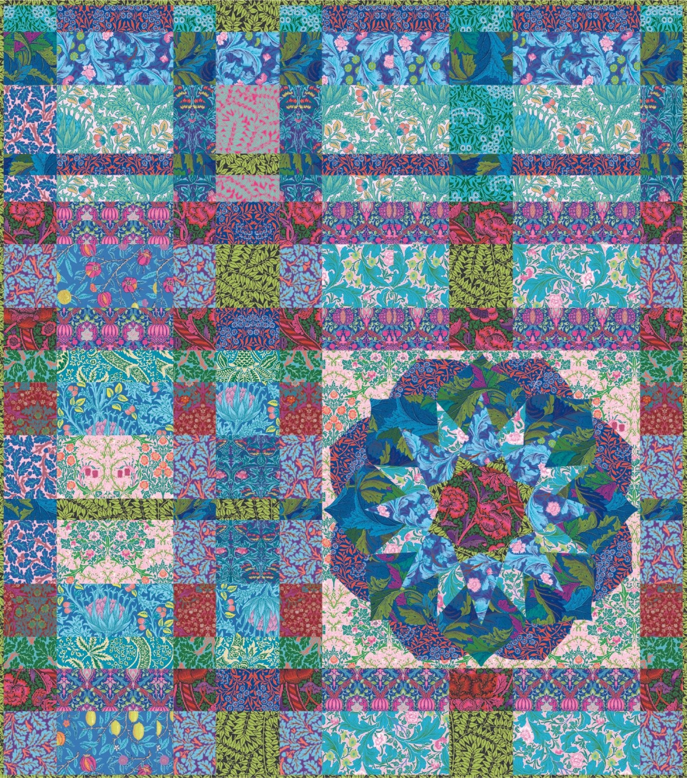 Bohemian Plaid Quilt Pattern
