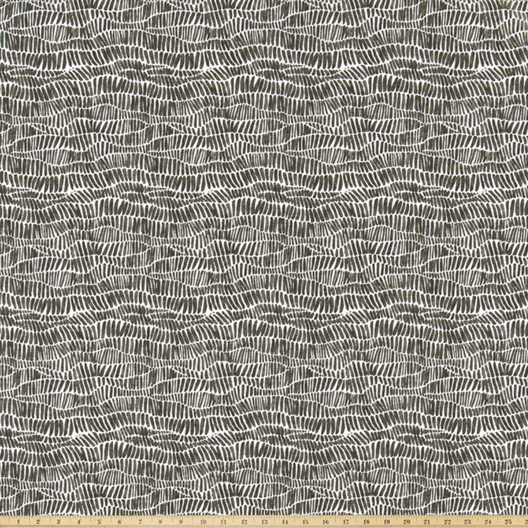 Upholstery Luxe Canvas - Brooks - Jet