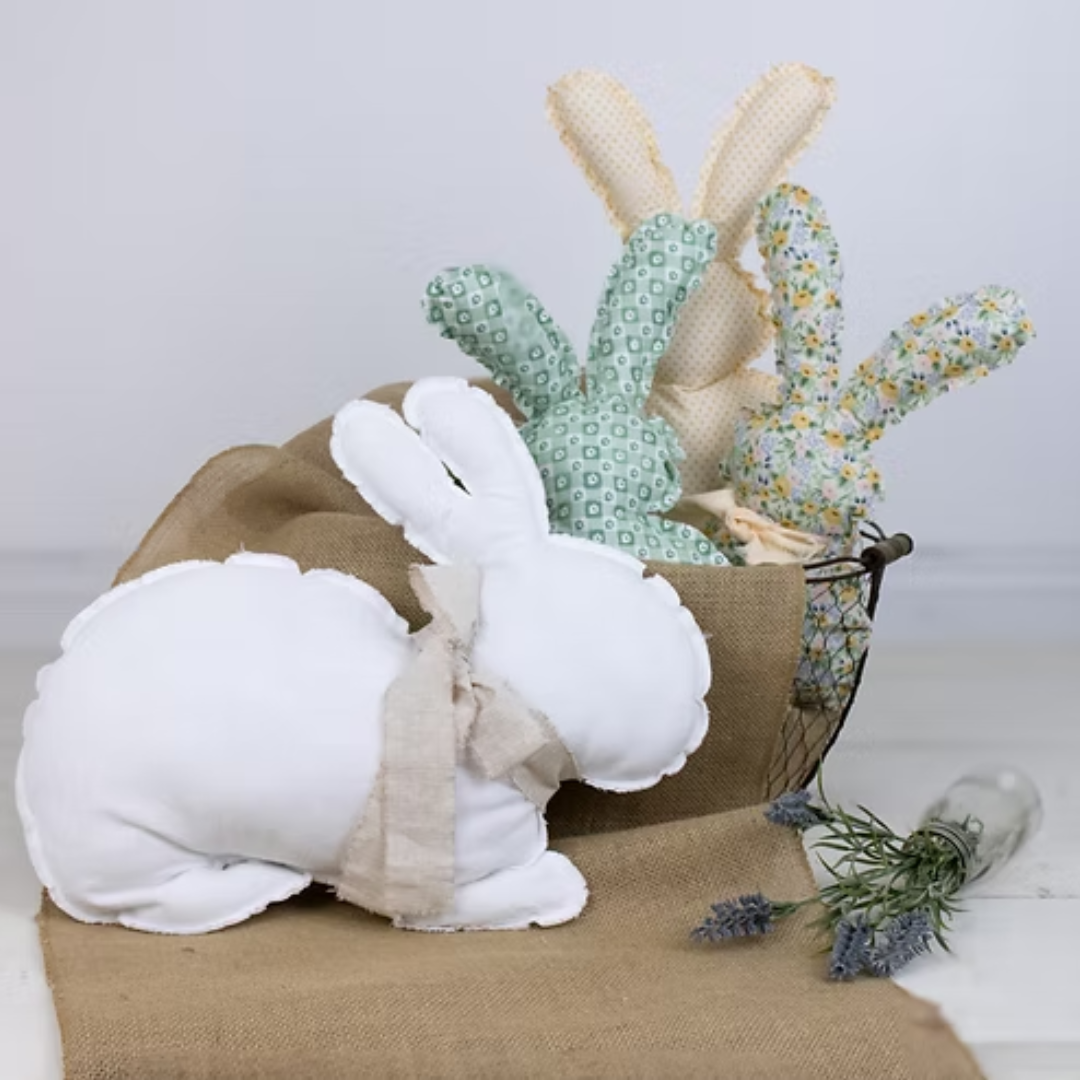 spring freebie: bunny pillows