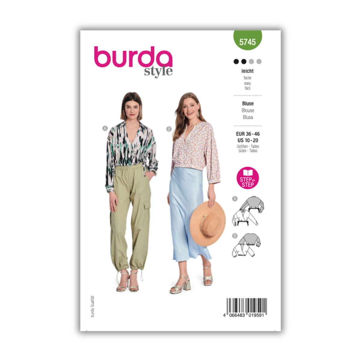 Burda Style - Women's Blouse #5745