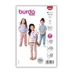 Burda Style - Kids - T-Shirt for Jersey Knits #9205