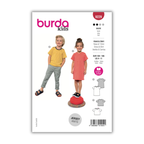 Burda Style - Kids - Dress & Shirt for Jersey Knits #9229