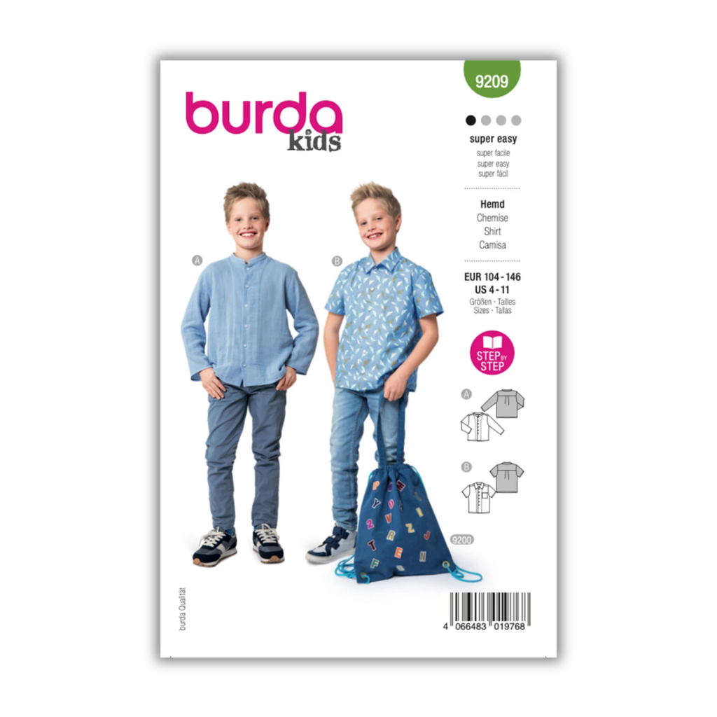 Burda Style - Kids - Shirt #9209