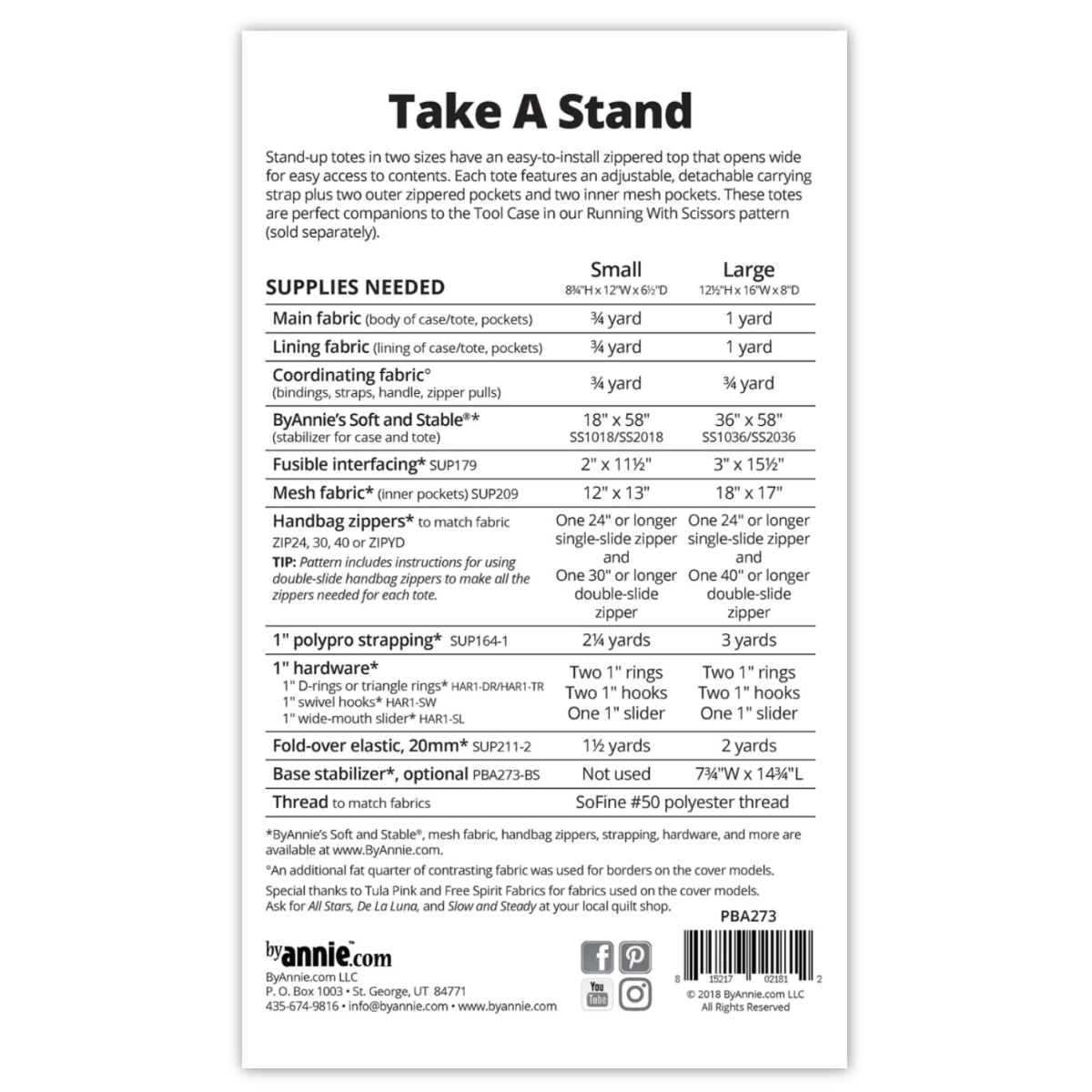 By Annie - Take a Stand Tote