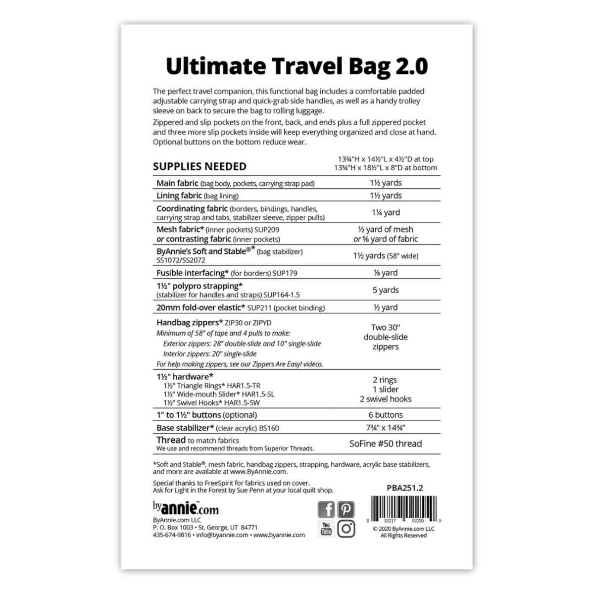 By Annie - Ultimate Travel Bag 2.0