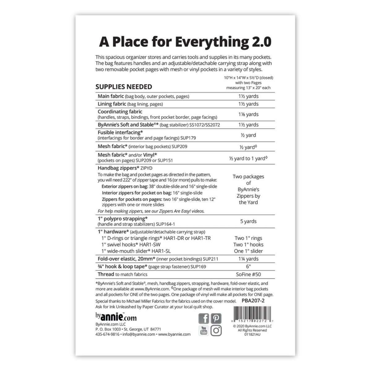 By Annie - A Place for Everything Organizer