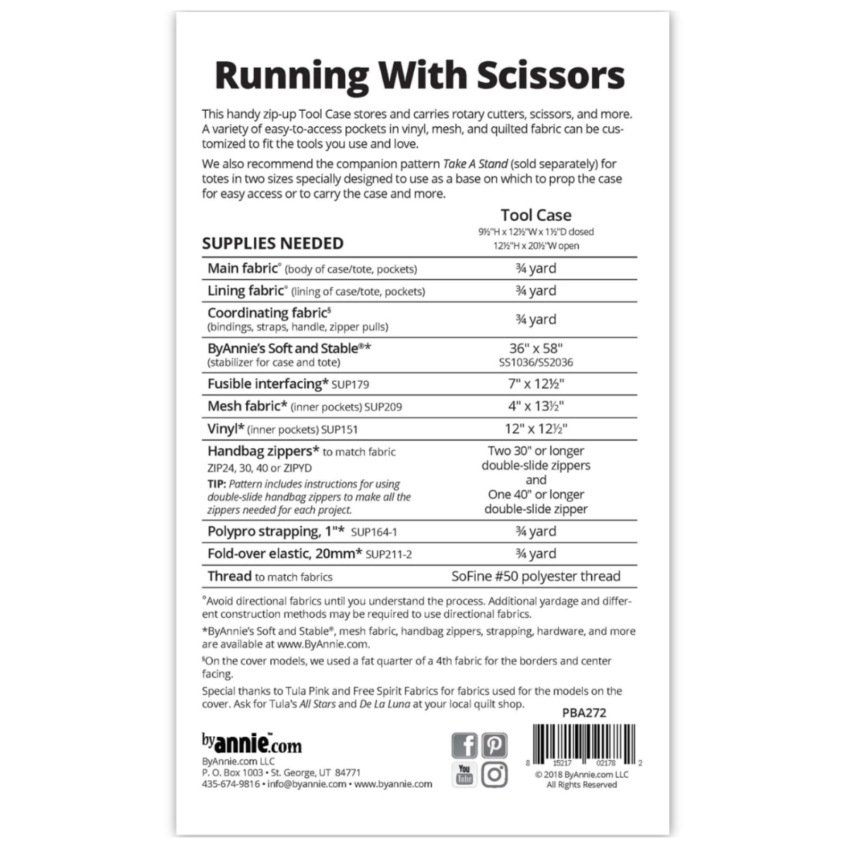 By Annie - Running With Scissors