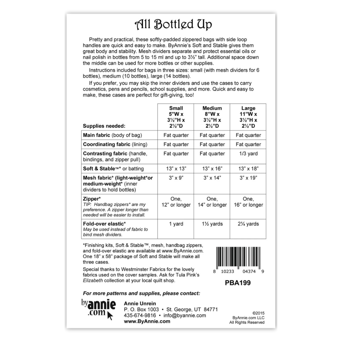 By Annie - All Bottled Up