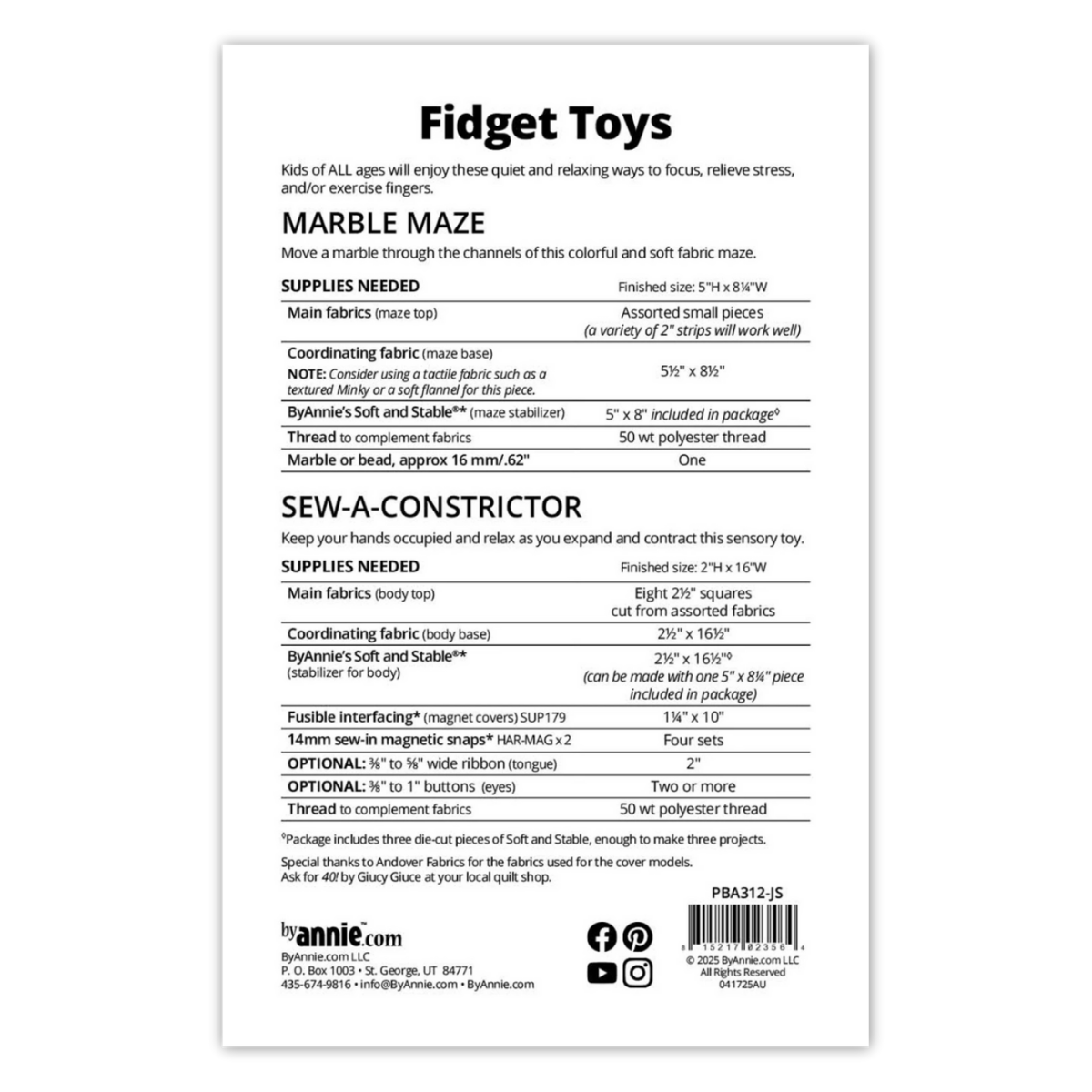 By Annie - Fidget Toys Jump Starters