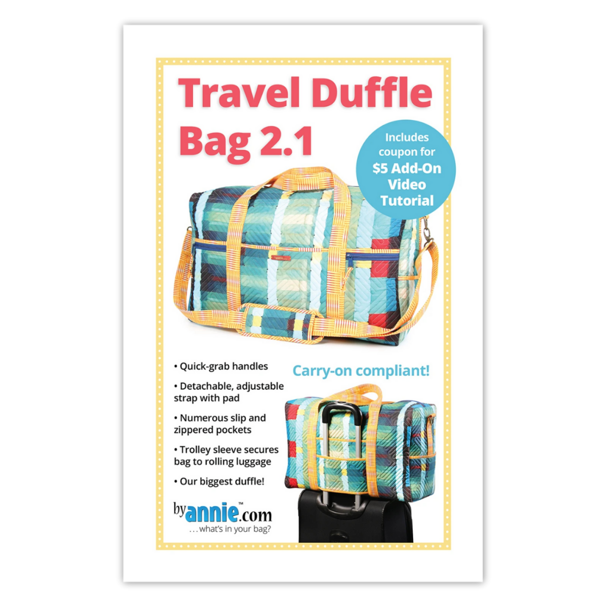 By Annie - Travel Duffle Bag 2.1