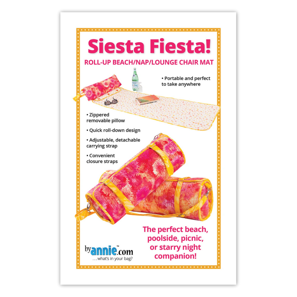 By Annie - Siesta Fiesta Roll-Up Beach Mat