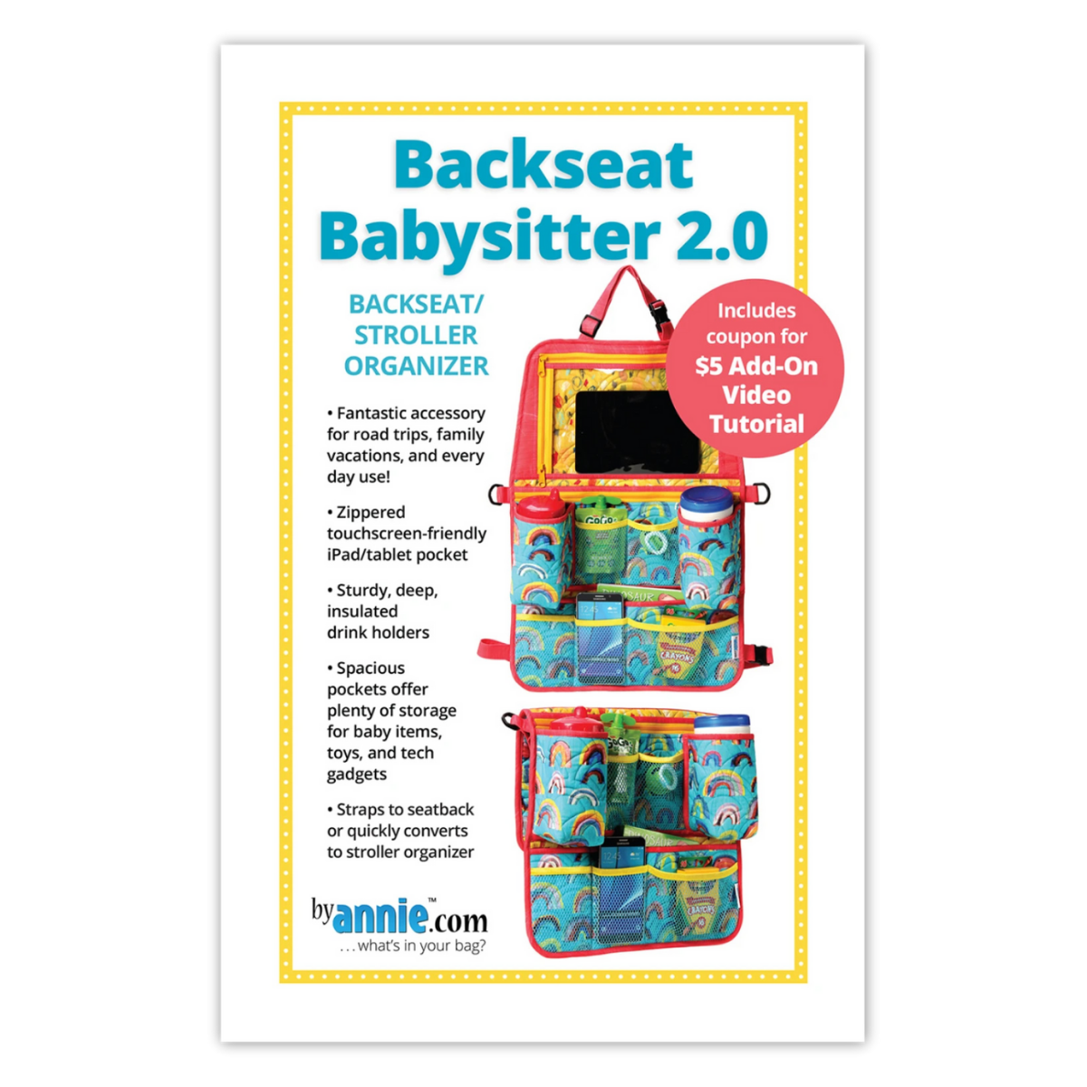 By Annie - Backseat Babysitter Car Organizer