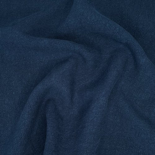 Cairo Washed Linen - Navy