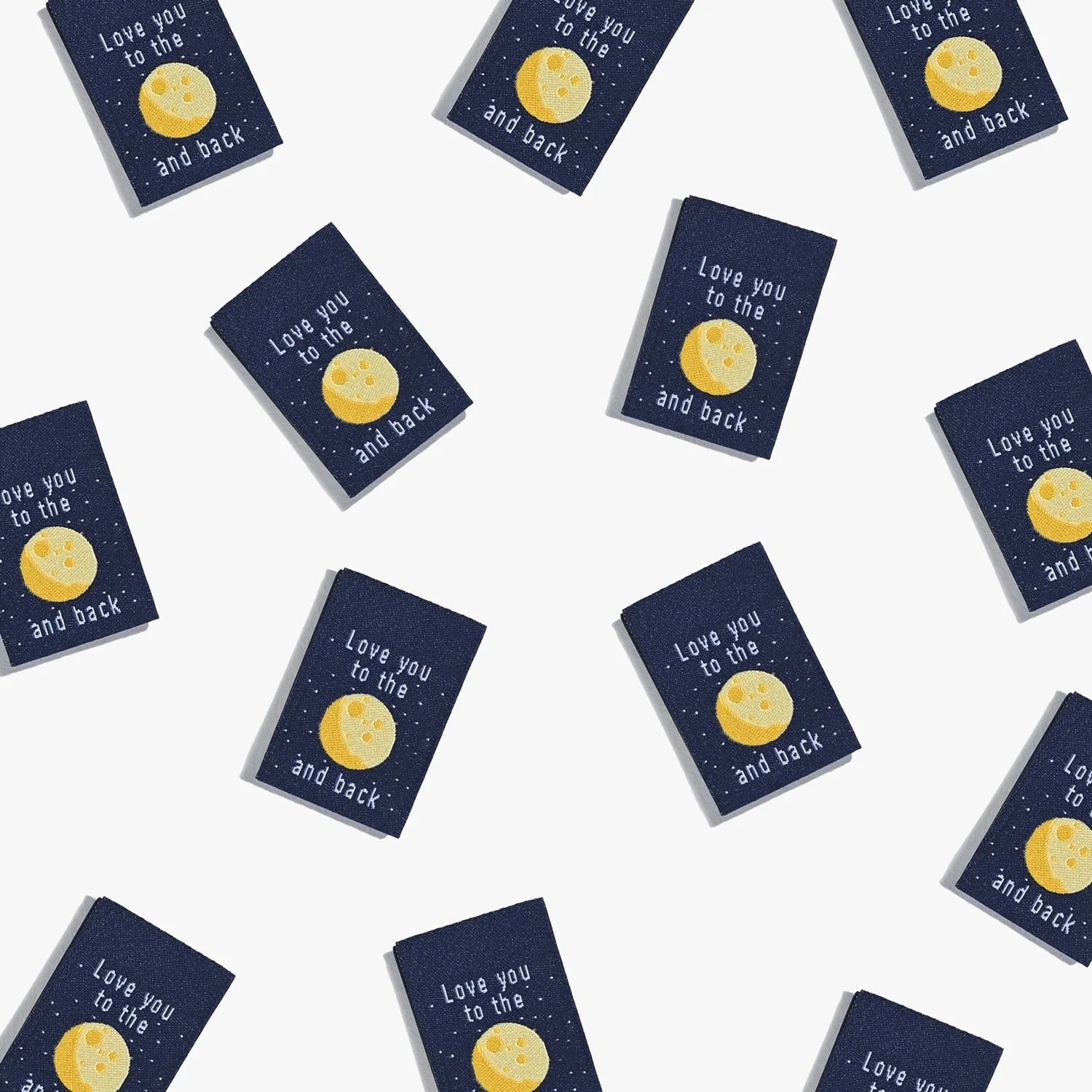 Kylie and the Machine: Garment Labels  - "Love You to the Moon and Back"