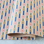 Sallie Tomato Cork Fabric - Daisy Chain - 1/2 yd